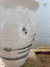 Load image into Gallery viewer, B/W etched vase
